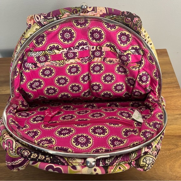 Vera Bradley Safari Sunset Snap Close Shoulder Bag Purse 60s inspired - Picture 3 of 5